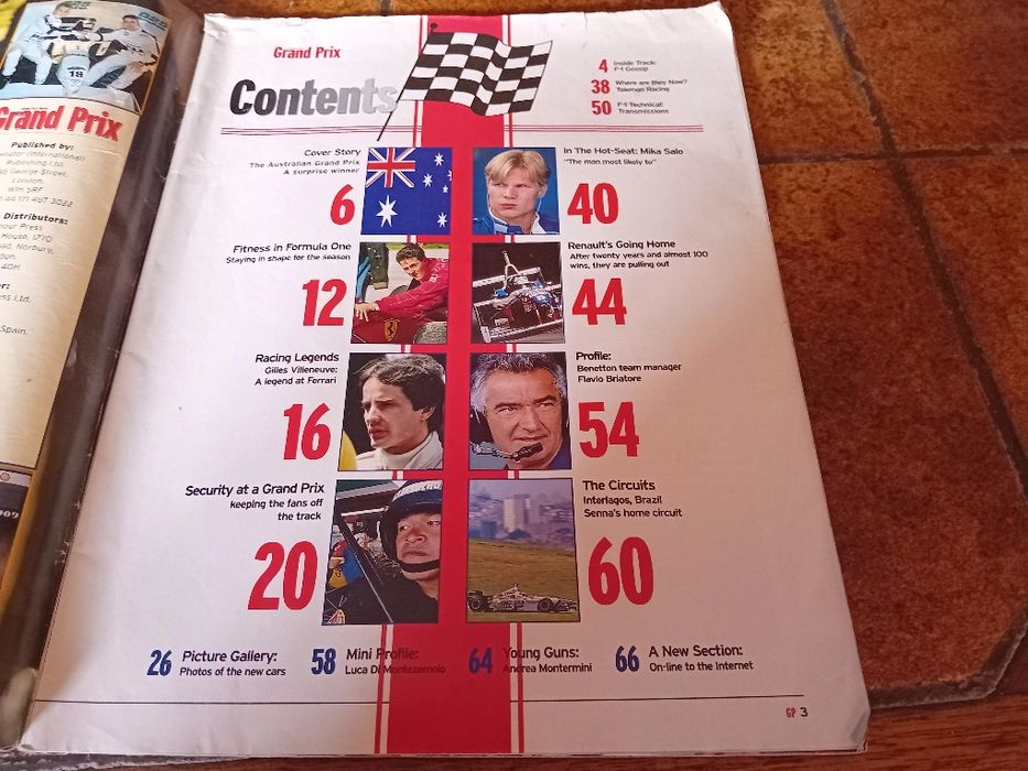 Revistas Automobilismo, rallye Monte-Carlo + Grand Prix