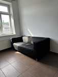 Sofa czarna Ikea