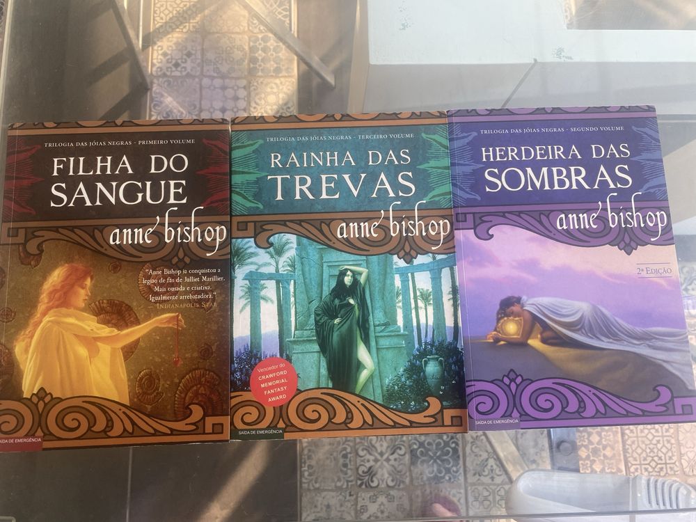 Conjunto Anne bishop livros