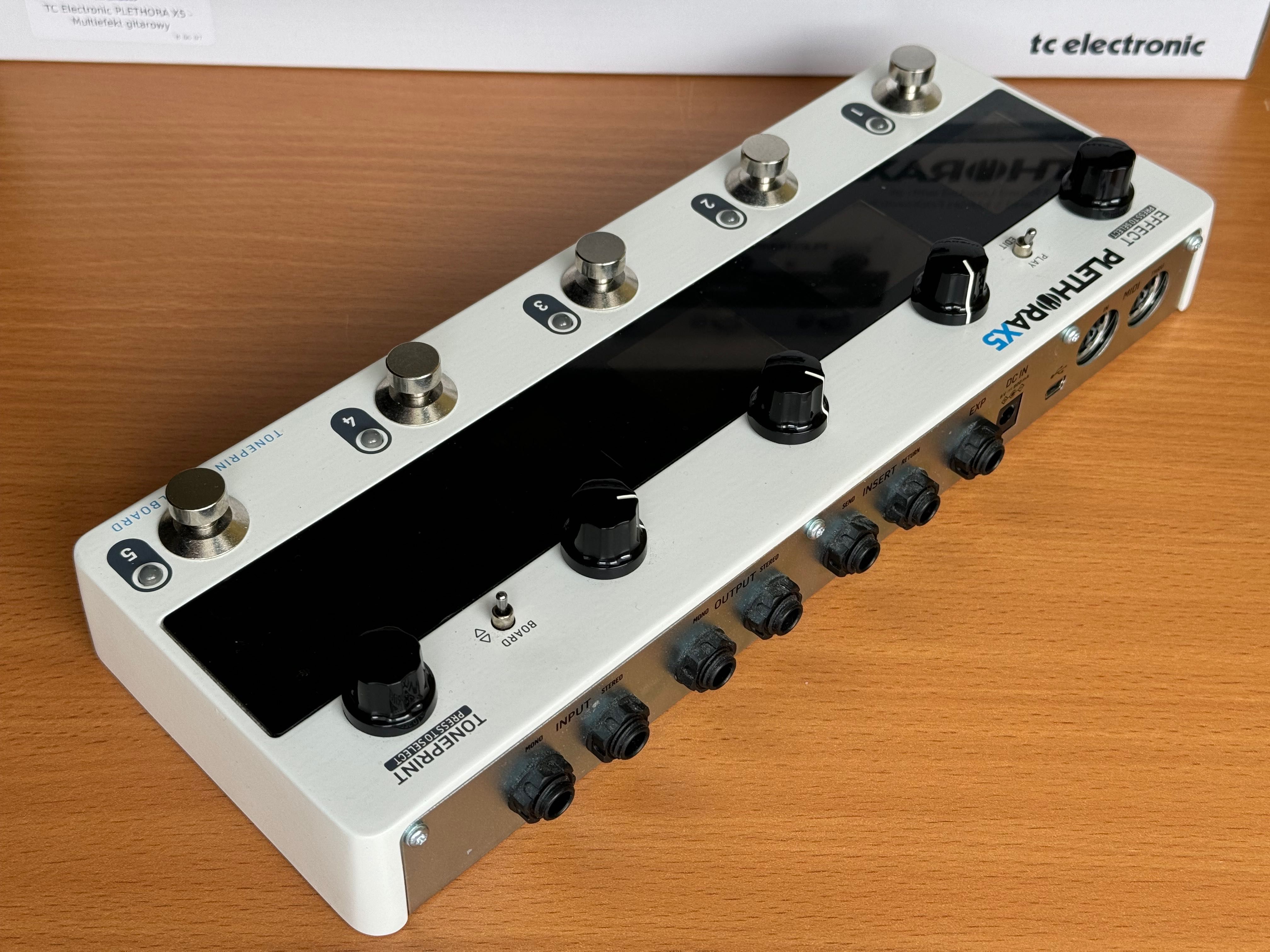 Plethora X5, multiefekt gitara bas, jak nowy!