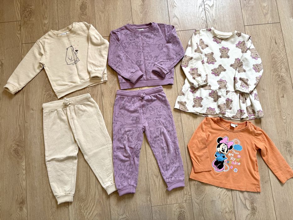 Одяг для дівчинки Zara, H&M, Next, Primark, Disney 86-104