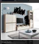 Conjunto carvalho moveis sala