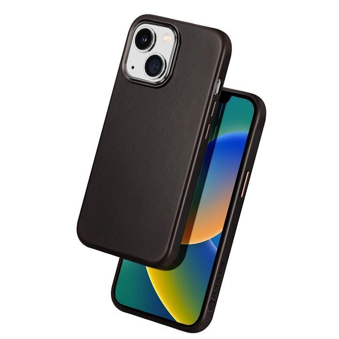 Dux Ducis Naples etui do iPhone 14 Plus z MagSafe ciemnobrązowy