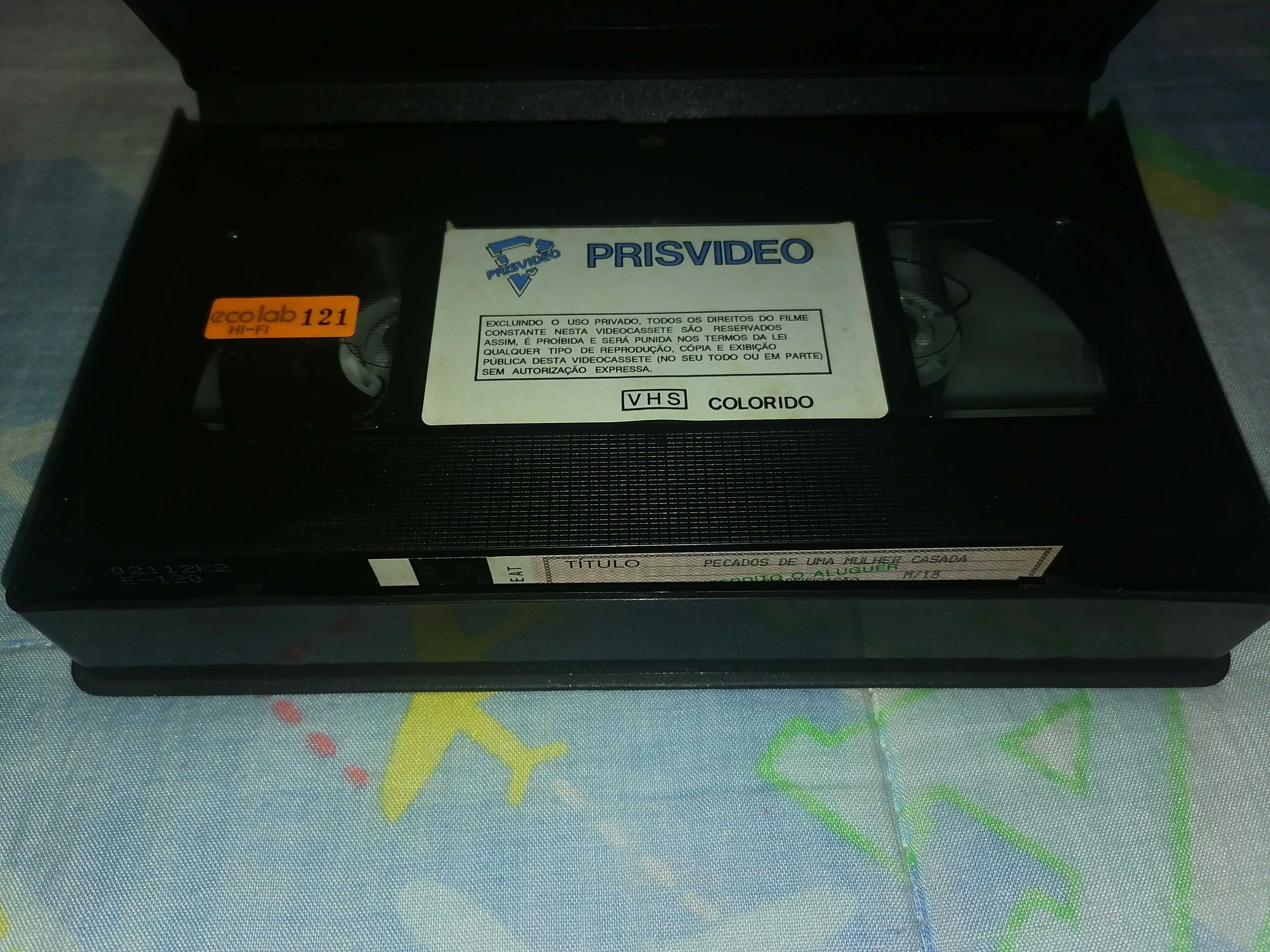 Pecados de uma mulher casada vhs