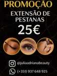 Promoção extensão de pestanas