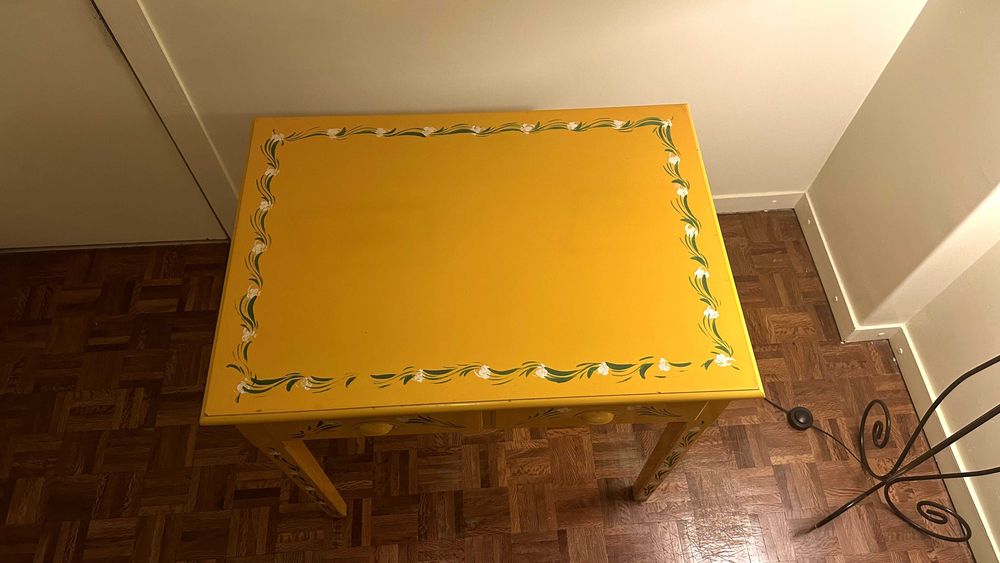 Conjunto Mesa & 2 Cadeiras – Estilo Tradicional Alentejano / Vintage