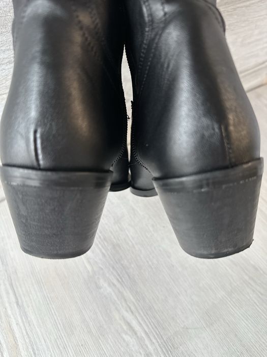 Ковбойки/козаки Zara, ід.стан, 39 р-р,шкіра