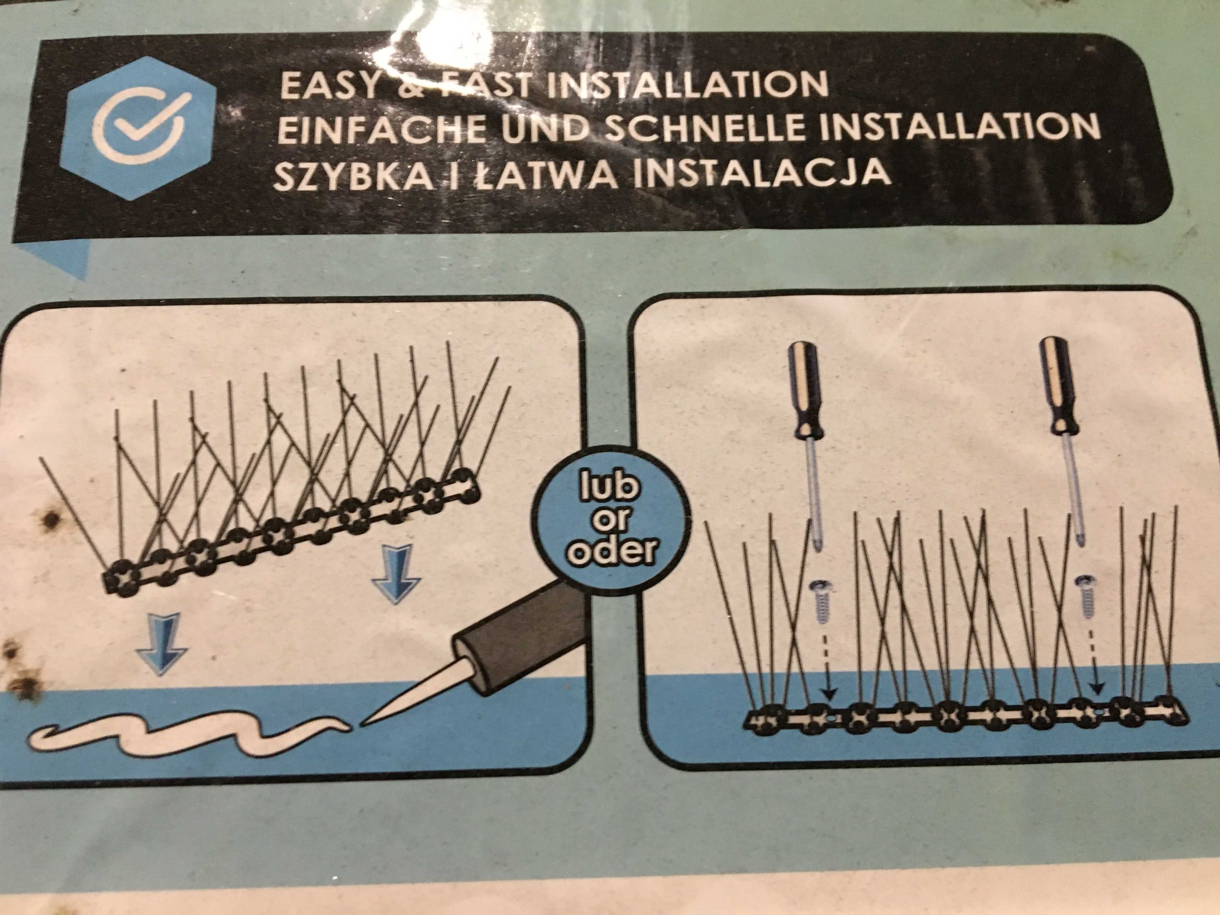 Kolce  przeciwko ptakom antyptak 5m