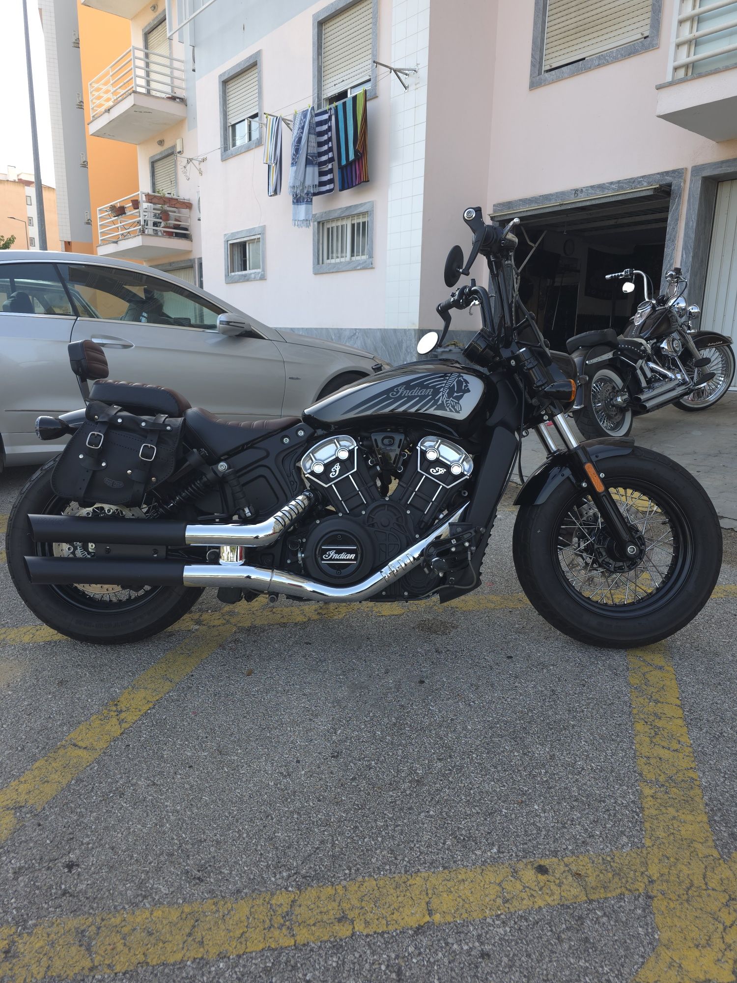 Indian scout bobber twenty