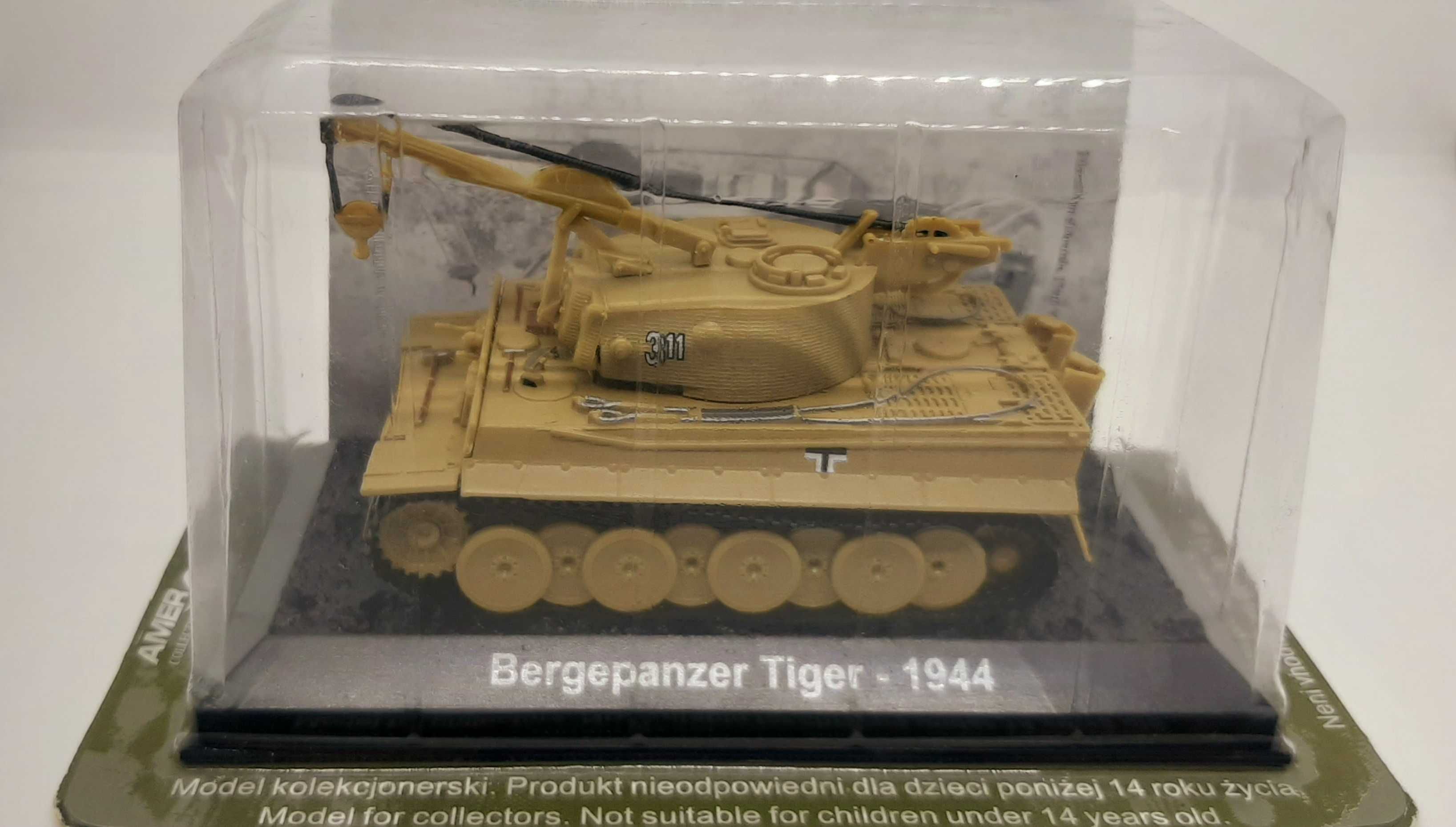 Pojazdy wojskowe model gotowy BERGETIGER - 1944 skala 1/72