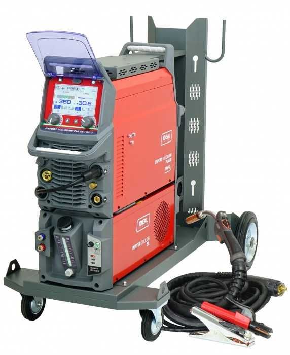 Spawarka migomat Ideal EXPERT MIG 380W PULSE Pro7 LCD + 15kg SG2