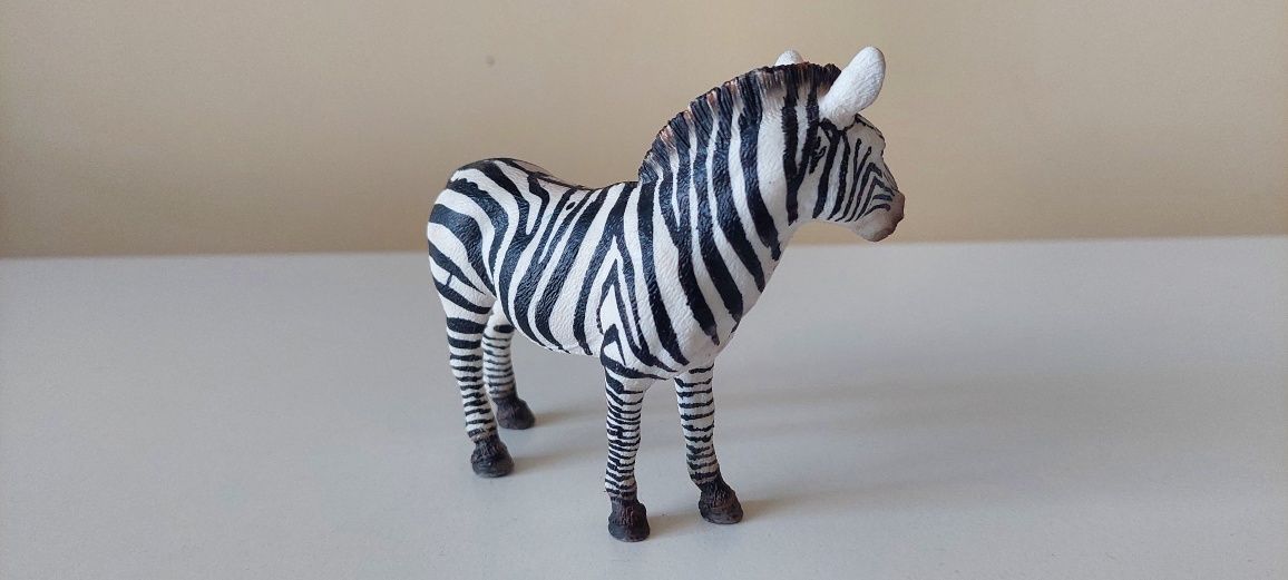 Schleich zebra samica figurki zwierząt model wycofany z 2008 r.