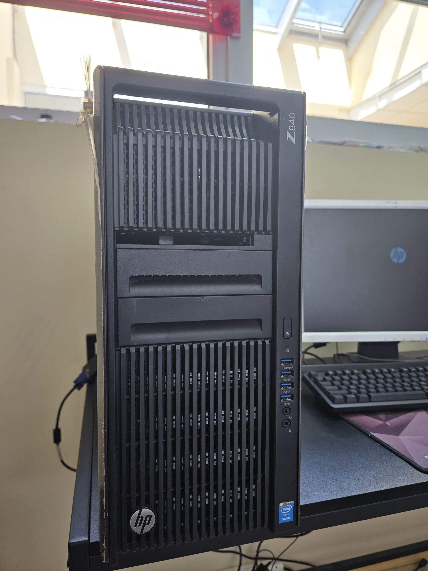 Сервер HP Z840 два процесора E5 2698v3  64 gb ddr4 Nvidia