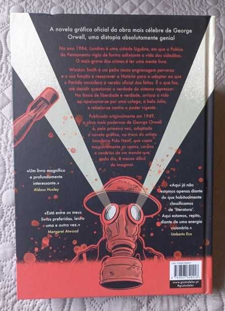 1984 - George Orwell (Novela Gráfica); Ilustração Fido Nesti