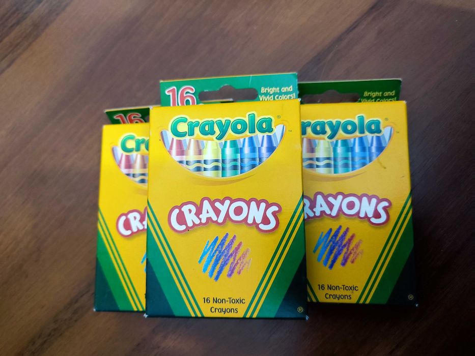 Воскові олівці Crayola 24,16,8 штук США Оригінал