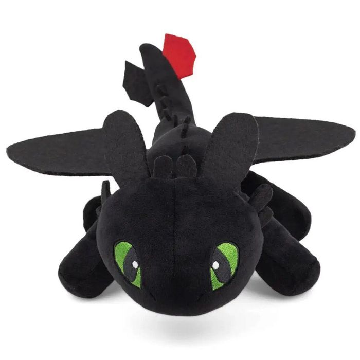 Іграшка на машину Дракон Беззубик 30см, з кріпленням на поверхню