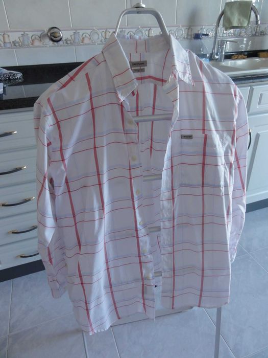 Camisas manga comprida Giovani, Quebramar, etc...Tam M (5€)