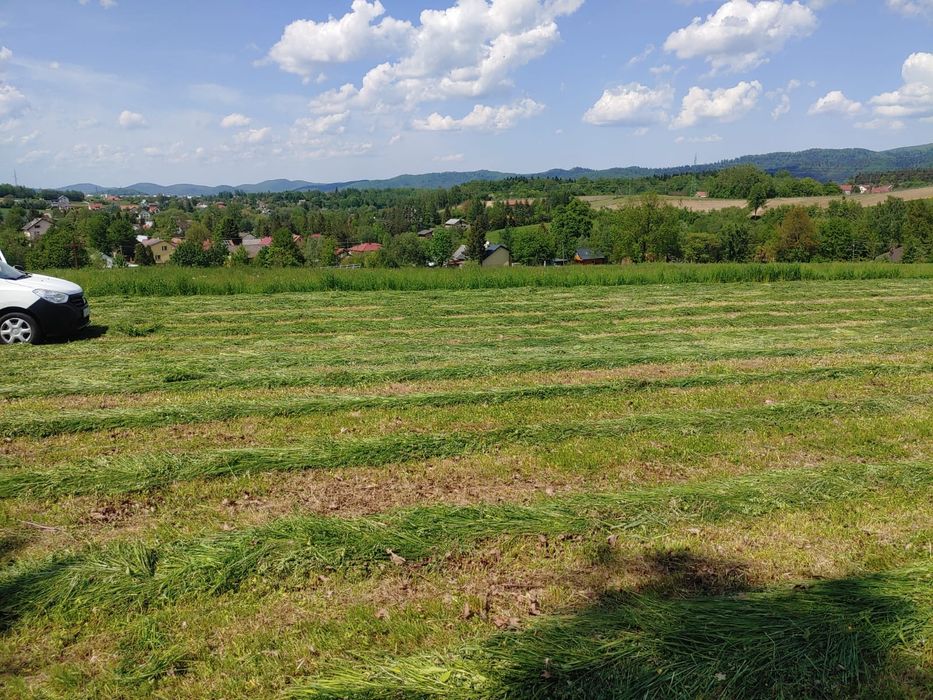 Piękna widokowa działka budowlana Sanok - Zahutyń