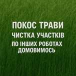 Покос трави,чистка участків,дач і т.д.