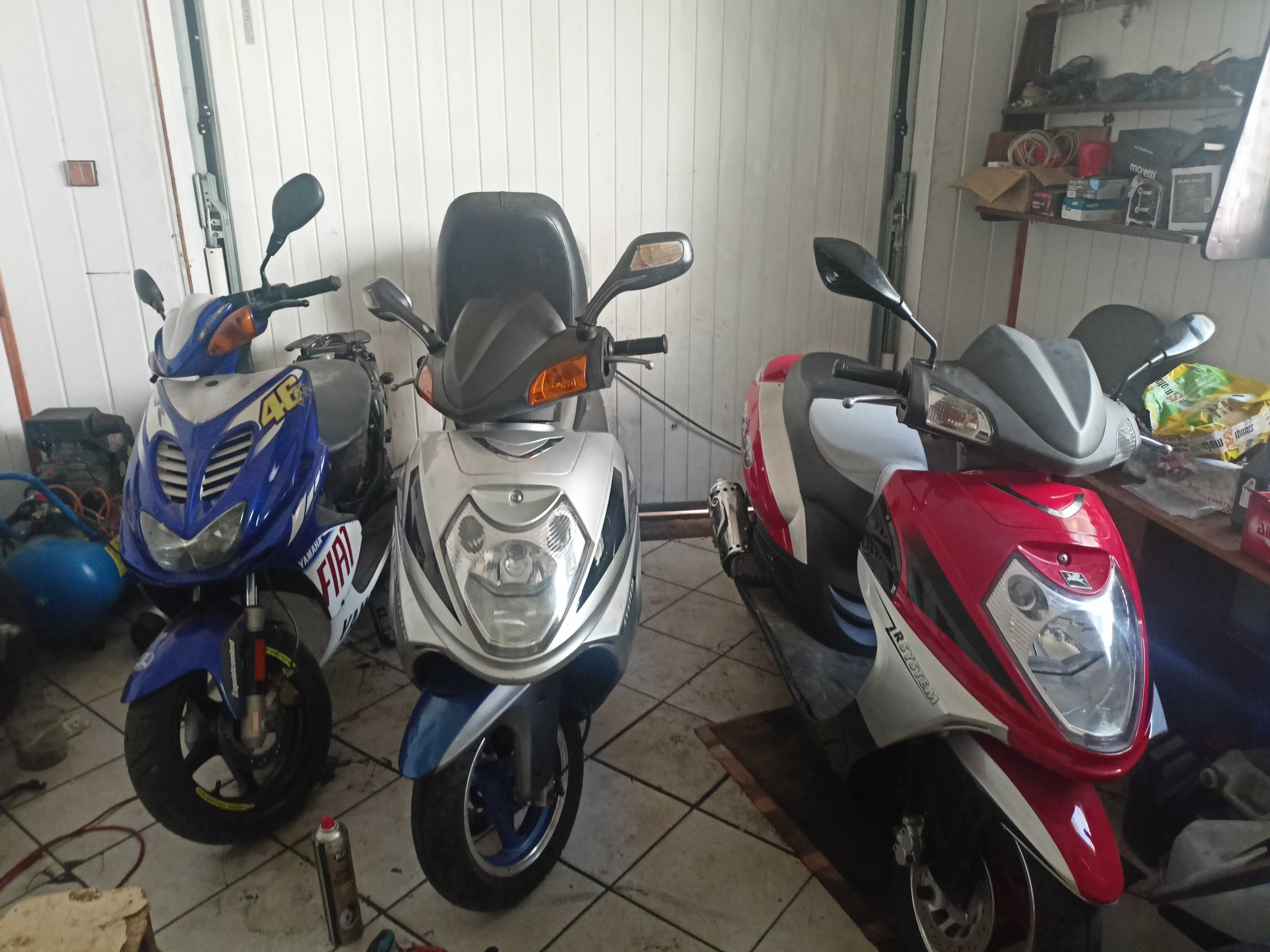 Skutery, motorowery.motocykle 2t i 4t naprawa ,tuning