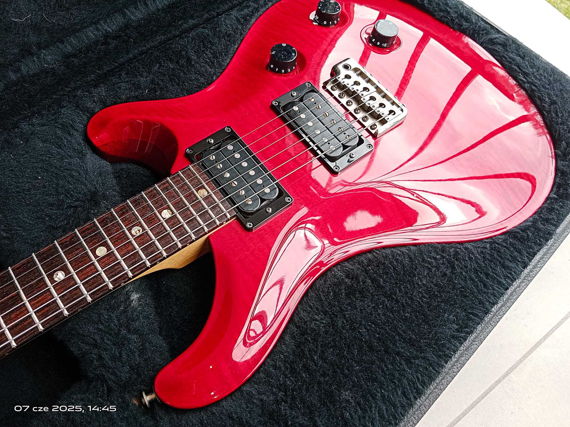 PRS CE24 USA z 2008 roku z futerałem