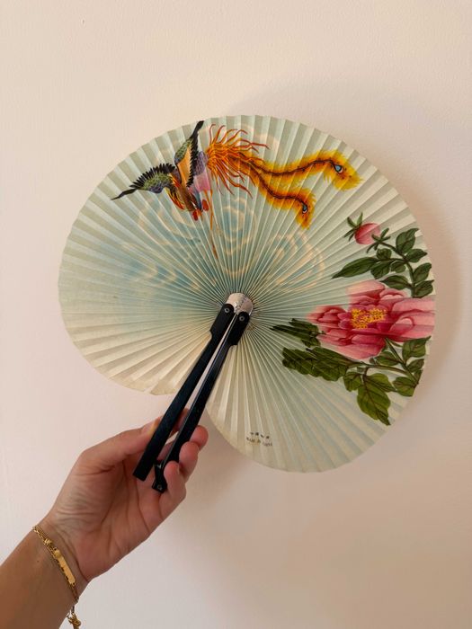 Leques chineses originais de coleção