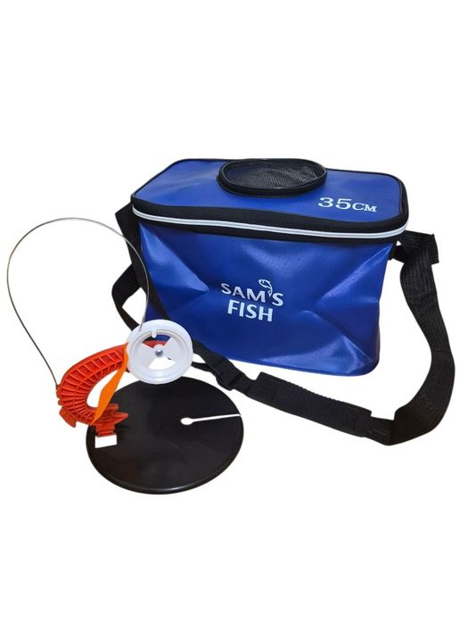 Набір Жерлиць Щука  не оснащена та оснащені 10шт та 15шт + сумка Ева