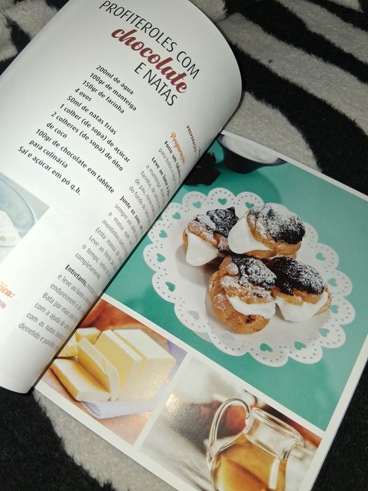 Livro NOVO Receitas com Chocolate