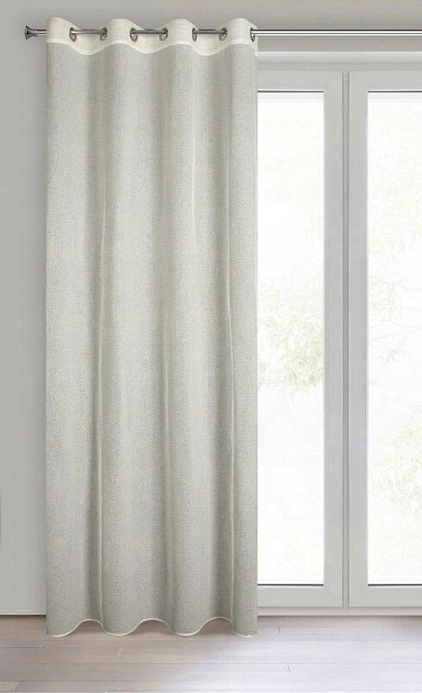 Firana 140x250 Dekoracyjna Siatka Przelotki Darla
