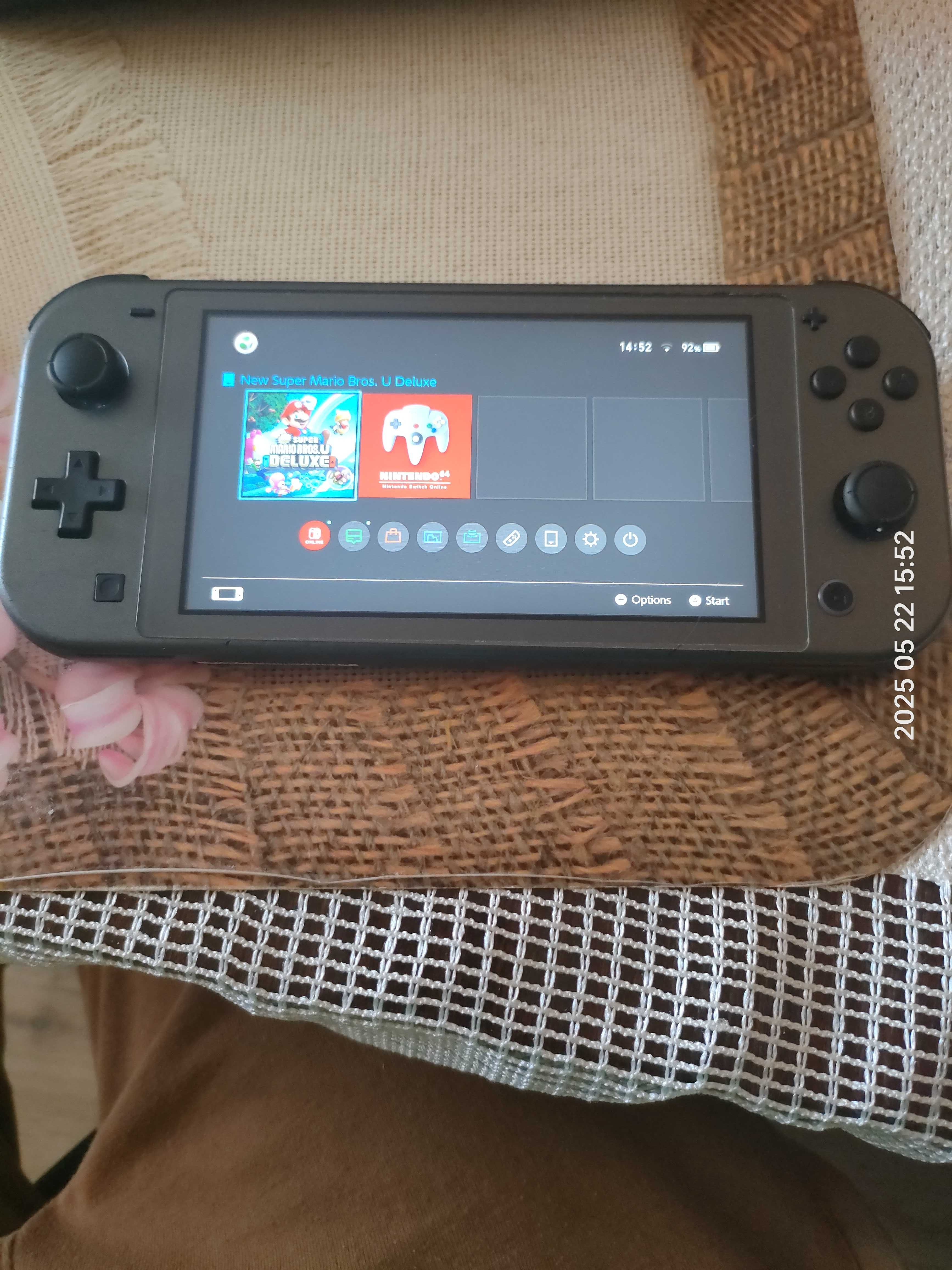 Nintendo switch lite (czarny)
