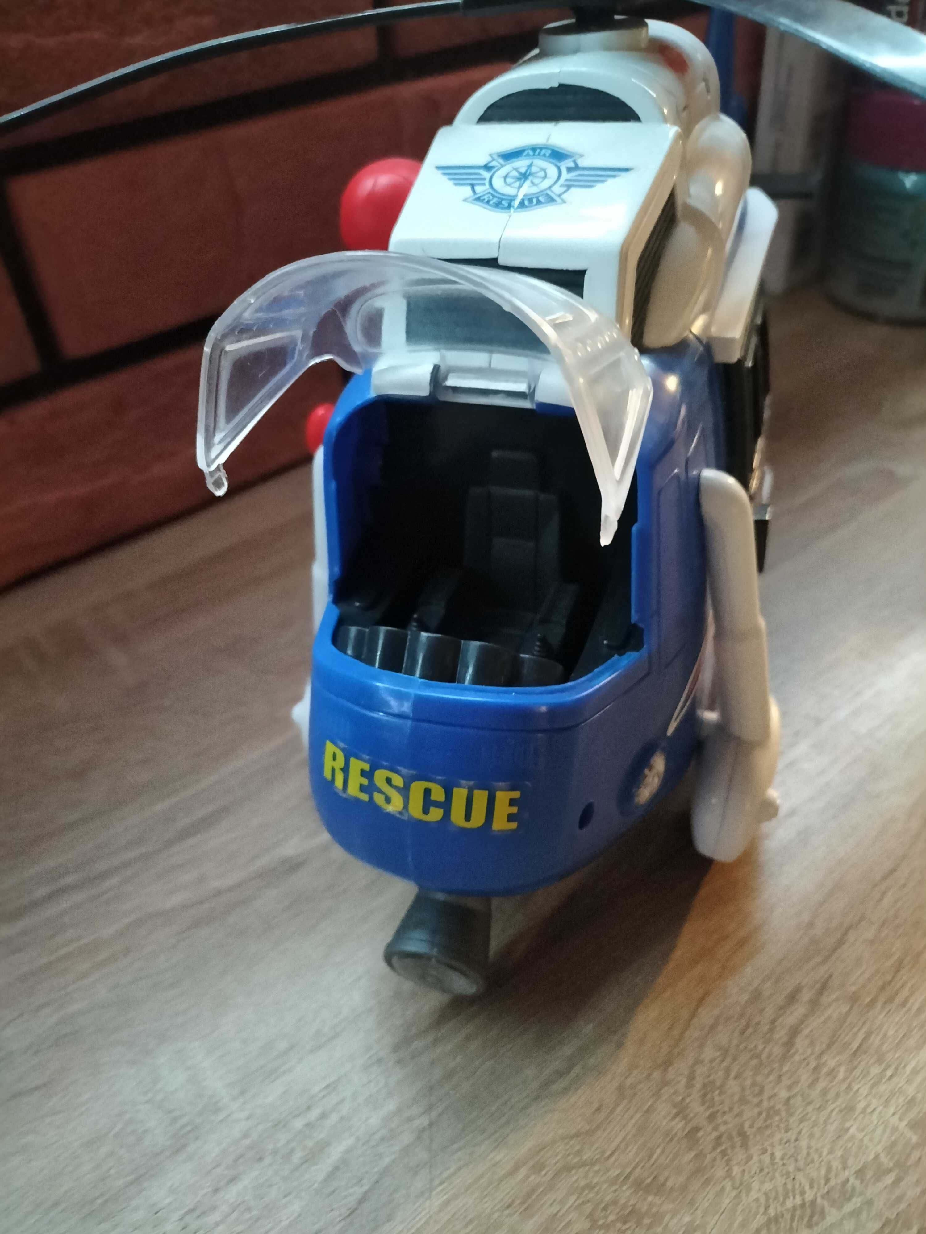 Helikopter ze światłem i dzwiękiem Dickie toys