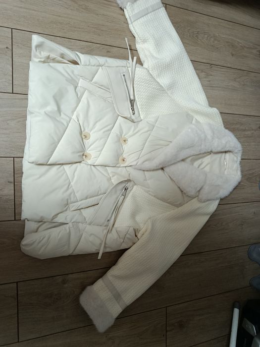 Зимова нова куртка з екопуху