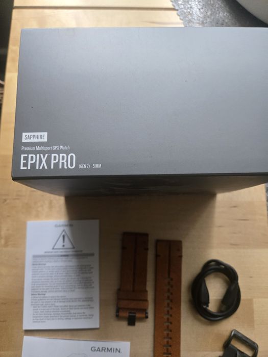 Garmin Epix Pro Gen 2 51 mm Sapphire  z paskie
