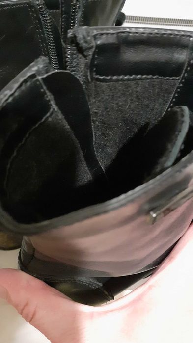 Botki skóra naturalna