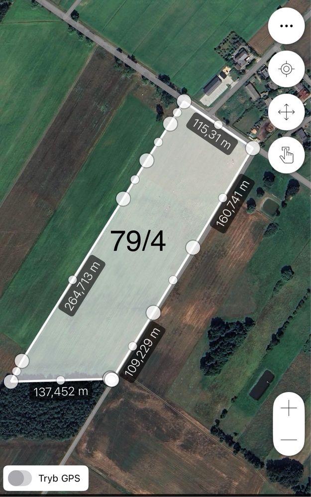 Sprzedam ziemię rolną 16,432 ha