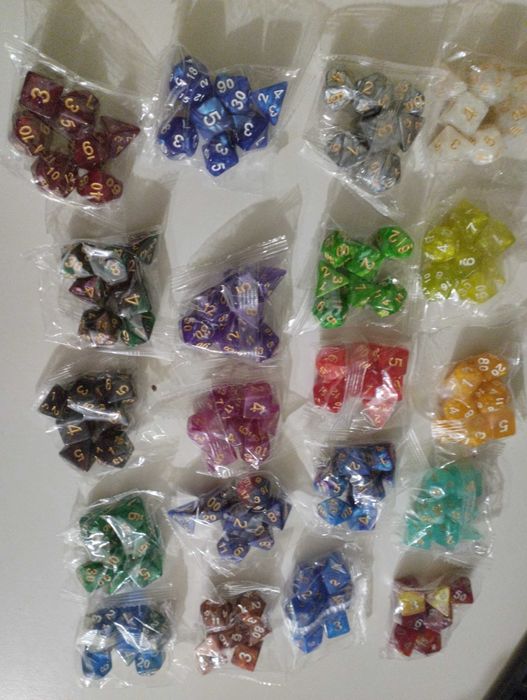 Дайси для Днд. Кубики для НРИ. D&D Dnd