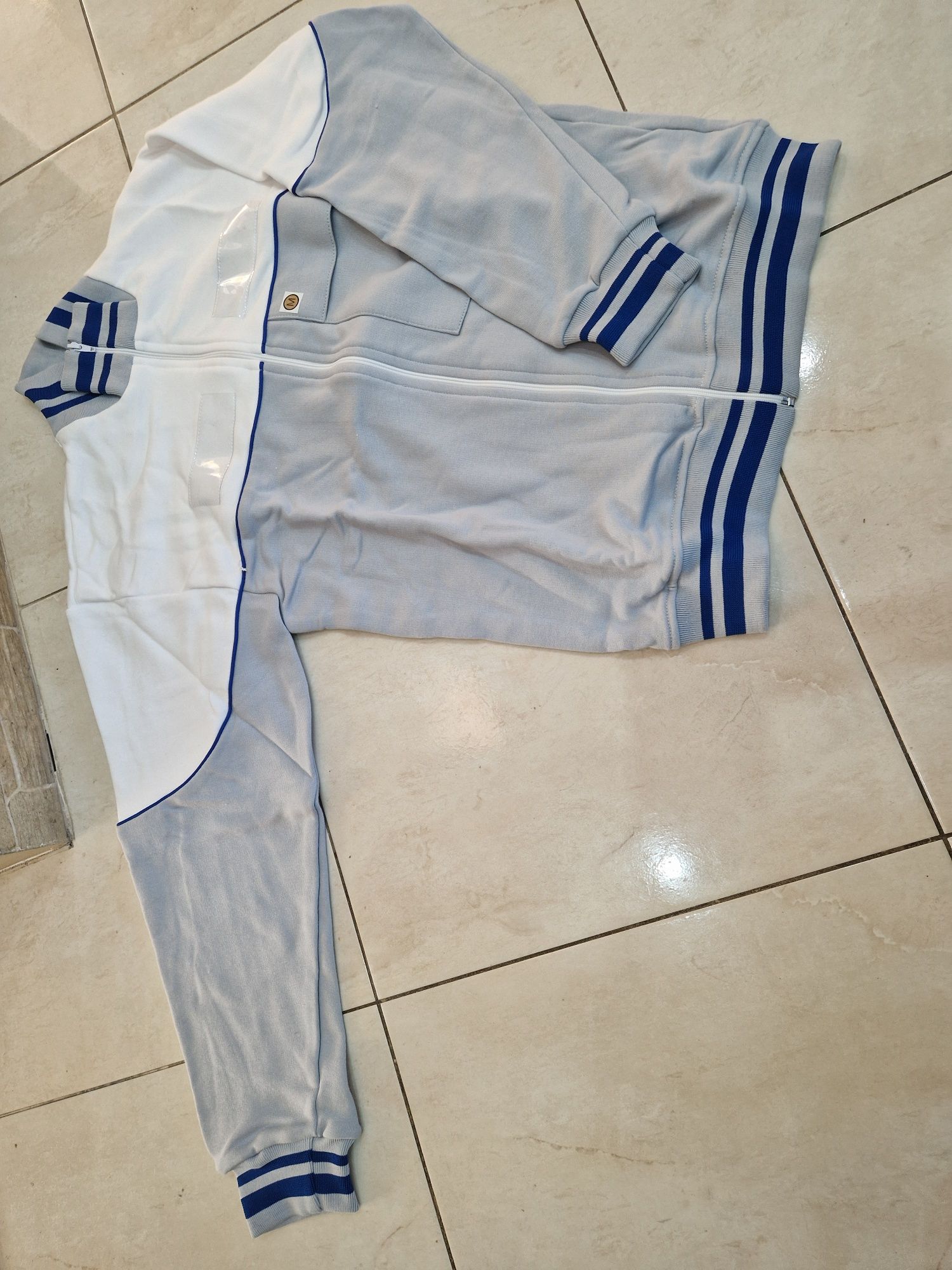 Bluza robocza szara.