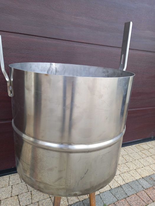 Kocioł do parnika z blachy nierdzewnej 60 l , 100 l