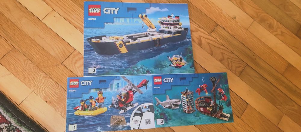 Інструкції Lego нові