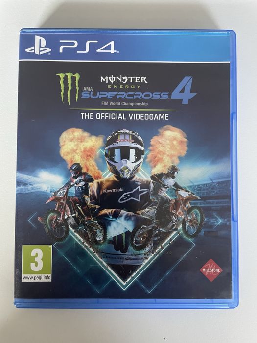 Monster Energy Supercross 4 PS4