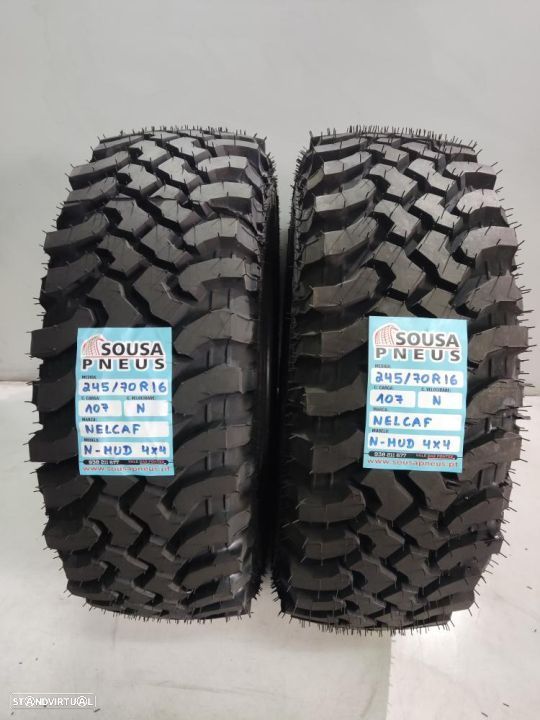 2 pneus novos 245-70r16 nelcaf ( recauchutados) oferta dos portes