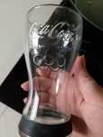 Szklanka coca cola Londyn 2012 limited stara vintage z gumką i logo