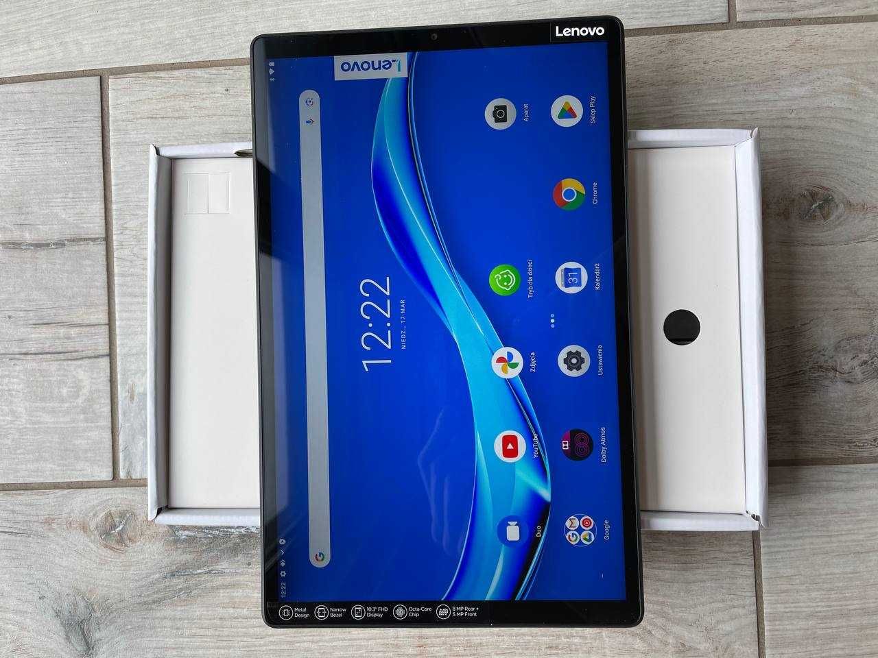 tablet Lenovo Tab M10 / 4GB+64GB / WIFI + LTE prawie nowy (40% zniżki)