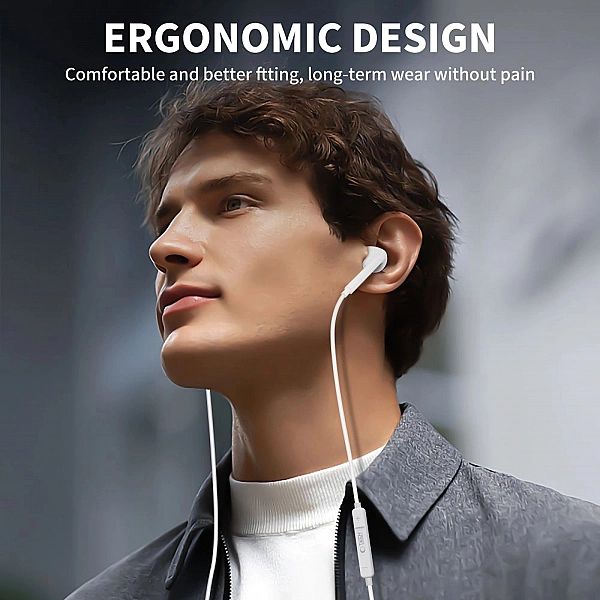 Tech-Protect Ultraboost Type-C Earphone Core White