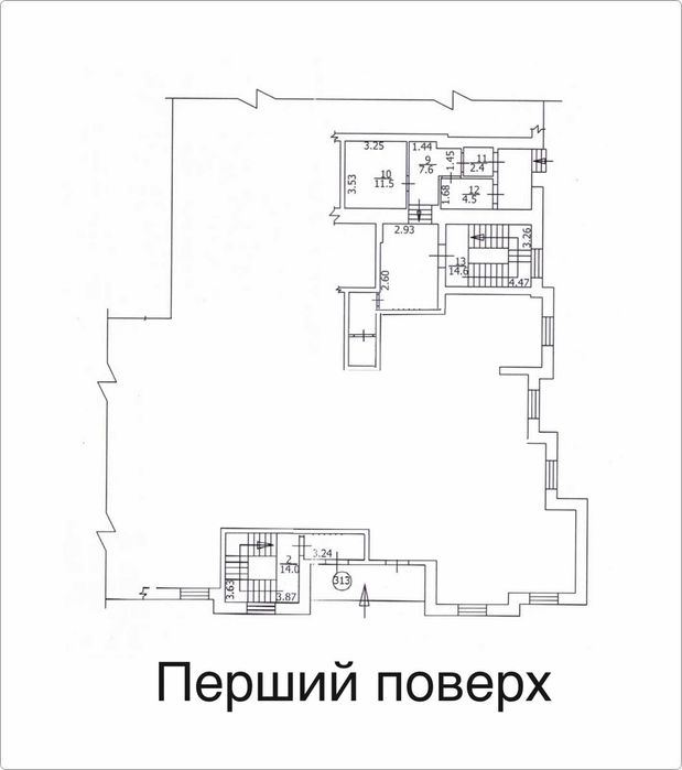 Оренда: Приміщення (257 м2) вул. Дмитрівська 69