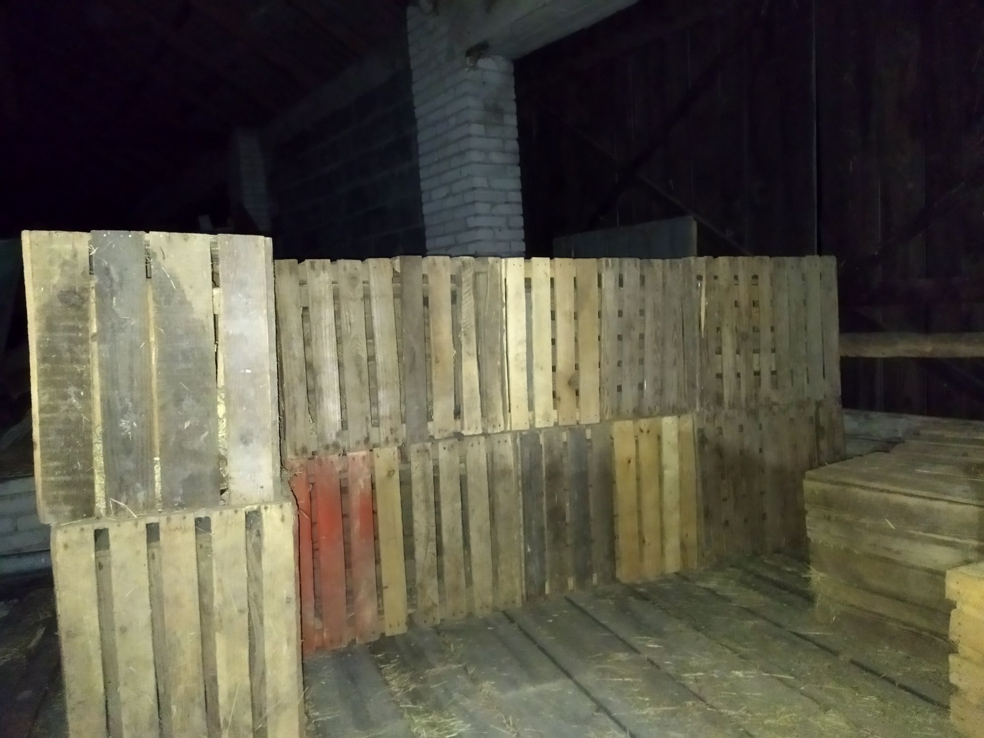 Skrzynki, jedynki sosnowe/ klatki drewniane 40x50x30