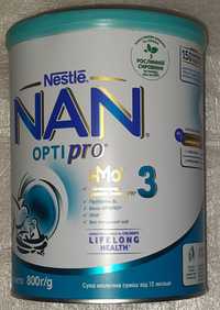 Суха молочна суміш Nestle NAN 3 Optipro, 800 г