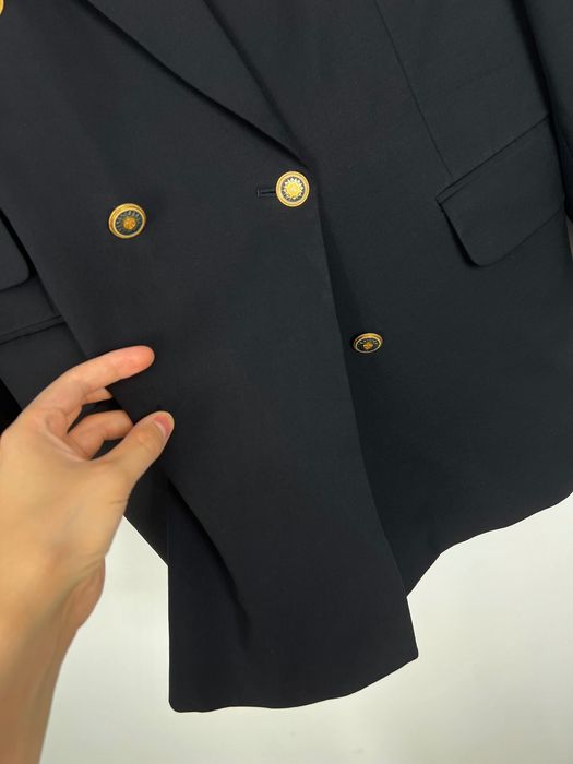 Dwurzędowa Marynarka Loro Piana pure new wool rare