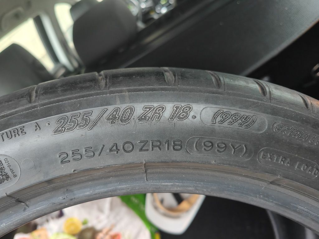 Pneu 255 40 zr 18 michelin