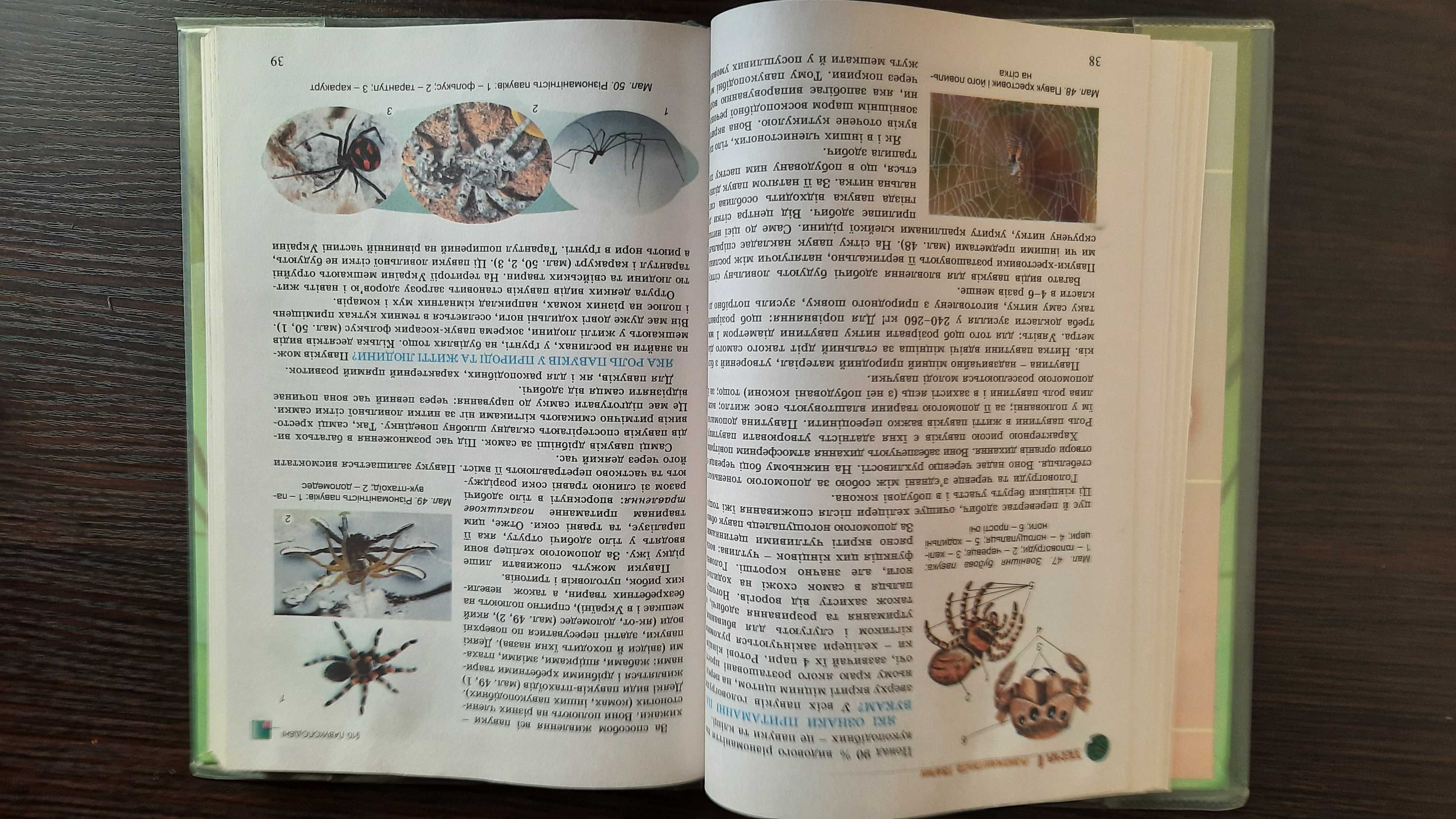 Книжка з біології для учнів сьомого класу, автори Л.І Остапенко